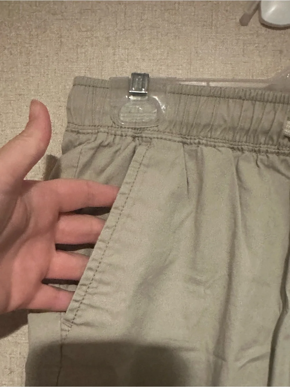 Old Navy Boy’s Large Khaki Stretch Waist Shorts